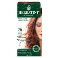 Herbatint Permanente Haarkleuring Koper Blond 7R 150 ml