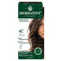 Herbatint Permanente Haarkleuring As Kastanjebruin 4C 135 ml