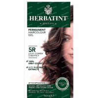 Herbatint Permanente Haarfärbung Kastanienbraun Hellkupfer 5R 150 ml