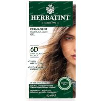 Herbatint Permanent Hair Coloring Dunkel Goldblond 6D 150 ml