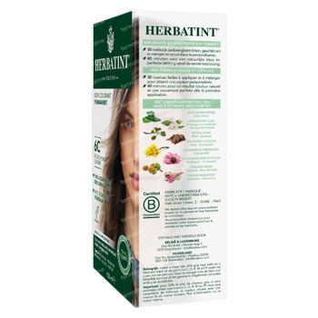 Herbatint Permanente Haarkleuring 6C Donker As Blond 150 ml crème coloration