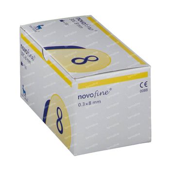 NovoFine® 30g 8mm 100 pièces