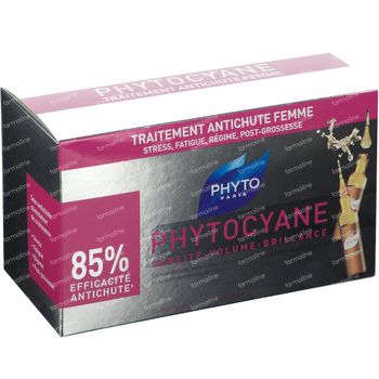 Phyto Phytocyane Soin Antichute Stimulateur De Croissance 12x7,5 ml