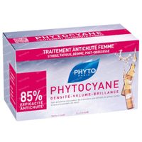 Phyto Phytocyane Wachtstumfördernde Anti-Haarausfall Kur 12x7,5 ml