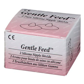 Gentle Feed Silicone Nipple Shields 2 st