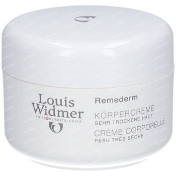 Louis Widmer Remederm Lichaamscrème Licht Geparfumeerd 250 ml
