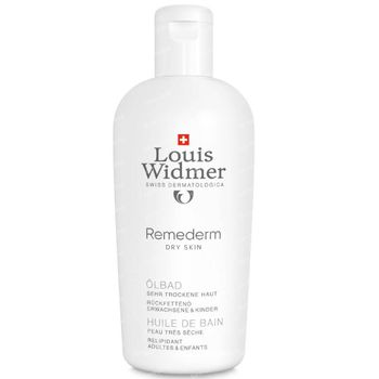 Louis Widmer Remederm Badolie Licht Geparfumeerd 250 ml