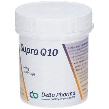 DeBa Pharma Supra Q10 60 Mg 60 capsules