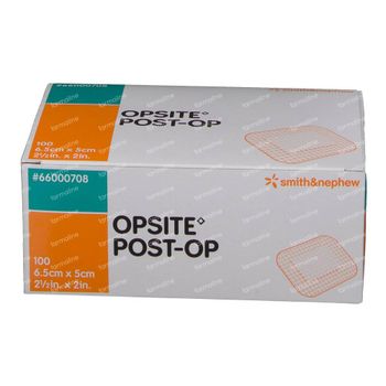 Opsite Post-Op 6.5 x 5cm 66000708 100 st