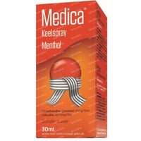 Medica Keelspray Menthol Keelpijn 30 ml