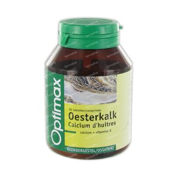Optimax Huîtres De La Chaux 1200 mg 90 comprimés