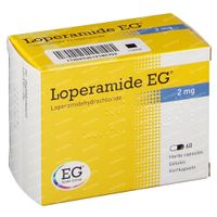 Loperamide EG 2mg 60 capsules