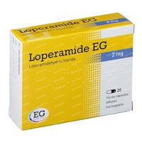 Loperamide EG 2mg 20 capsules