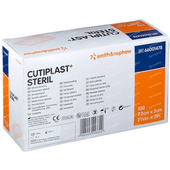 Cutiplast Sterile 5cm x 7.2cm 100 st