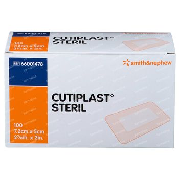 Cutiplast Sterile 5cm x 7.2cm 100 st