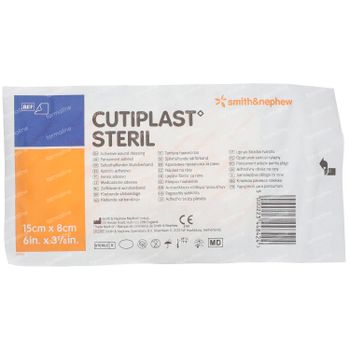Cutiplast Sterile 8cm x 15cm 1 st