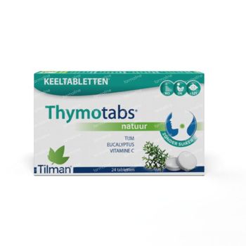 Thymotabs® Natuursmaak 24 zuigtabletten