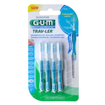 GUM Trav-Ler 1,6mm 4 pièces