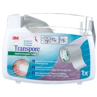 Image of 3M Transpore Surgical Tape Dispenser 2,5cm x 5m 1527-1/D 1 st 