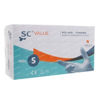 Gant Sensicare Value Medica Small 10-0105 100 st