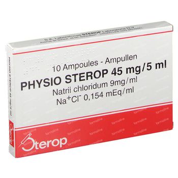 Physio 0,9 % 50 ml ampoules