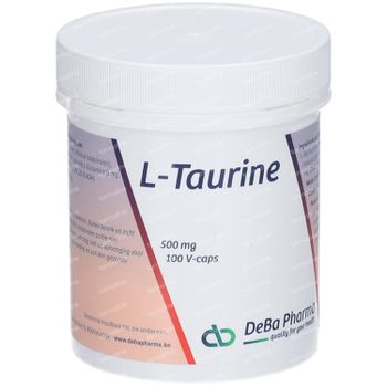 Deba L - Taurine 500Mg 100 capsules