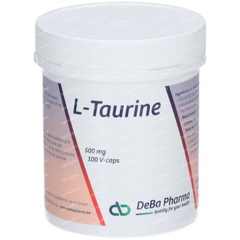 Deba L - Taurine 500Mg 100 capsules