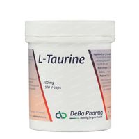 DeBa Pharma L - Taurine 500Mg 100 capsules
