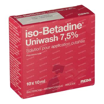iso-Betadine® Uniwash 7,5% 100 ml oplossing