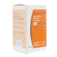 Steovit Forte Sinaasappel 500mg/200 I.E. Calcium & Vit D 60 kauwtabletten