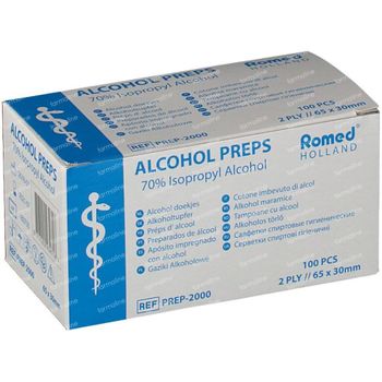 Romed Alcohol Doekjes 100 stuks