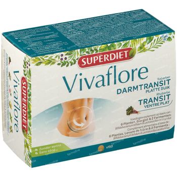 Superdiet Vivaflore Rabarber Transit 150 tabletten