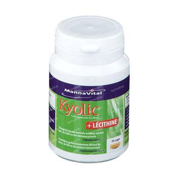 Mannavital Kyolic + Lecithine 75 capsules