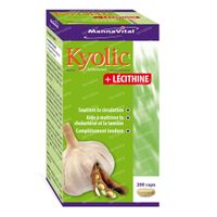 Mannavital Kyolic + Lecithine 200 capsules