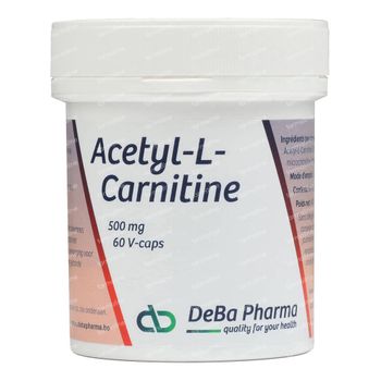 DeBa Pharma Acetyl-L-Carnitine 60 capsules