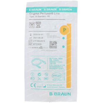 Braun Origal Perfusor Leid 150cm Pe 08722935 1 st