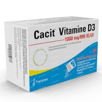 Cacit Vitamine D3 1000/880 - Calciumsupplement bij Osteoporose 30  zakjes
