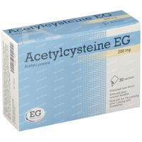 Acetylcysteïne EG 200mg 30 zakjes