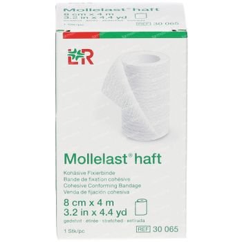 Mollelast Haft Bande Elastique ADH 8cm x 4m 1 st