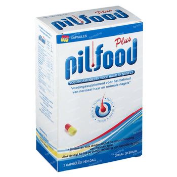 Pilfood Plus - Vitaminen Voor De Haren 180 capsules