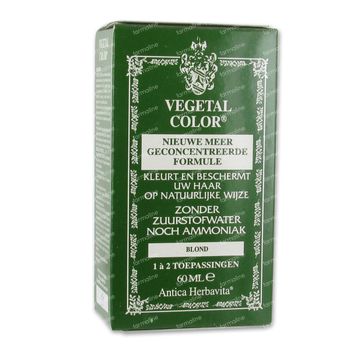 Herbavita Vegetal Color Blond 7N 60 ml