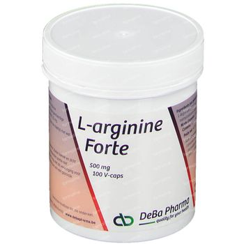 DeBa Pharma L-Arginine Forte 100 capsules