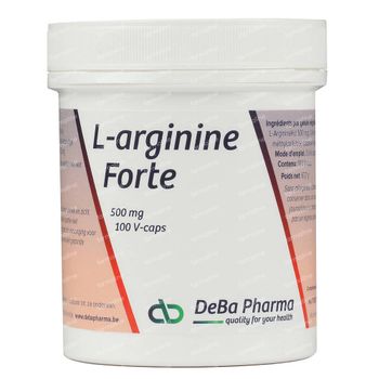 DeBa Pharma L-Arginine Forte 100 capsules
