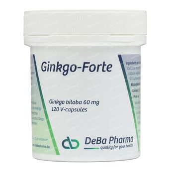 Deba Pharma Ginkgo Forte 60 Mg 120 capsules