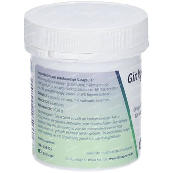 Deba Pharma Ginkgo Forte 60 Mg 120 capsules
