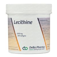 Deba Lécithine 1200Mg 100  capsules