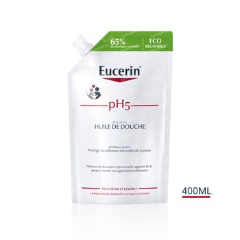 Eucerin pH5 Huile de Douche Recharge Peau Sèche et Sensible 400 ml