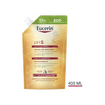 Eucerin pH5 Huile de Douche Recharge Peau Sèche et Sensible 400 ml