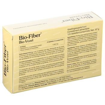 Pharma Nord Bio-Fiber 120 comprimés