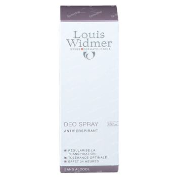 Louis Widmer Deo Spray Antiperspirant Sans Parfum 75 ml